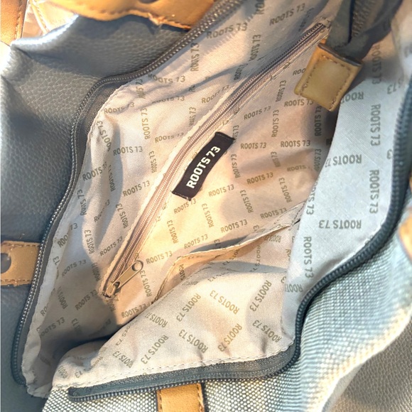 ROOTS 73 NEOT Recycled Leather like Convertible Backpack - Picture 6 of 9